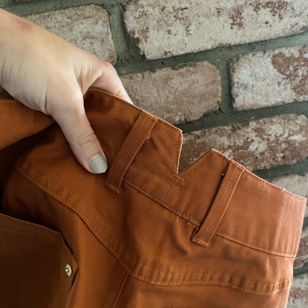NWT Rust Colored Hurley Button Up Skirt - Picture 8 of 9